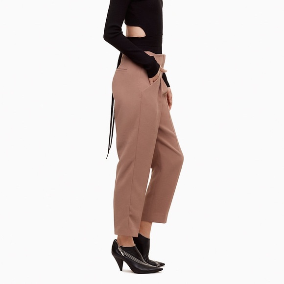 Aritzia wilfred black high waist chambery pant size 2 preloved - Picture 10 of 12